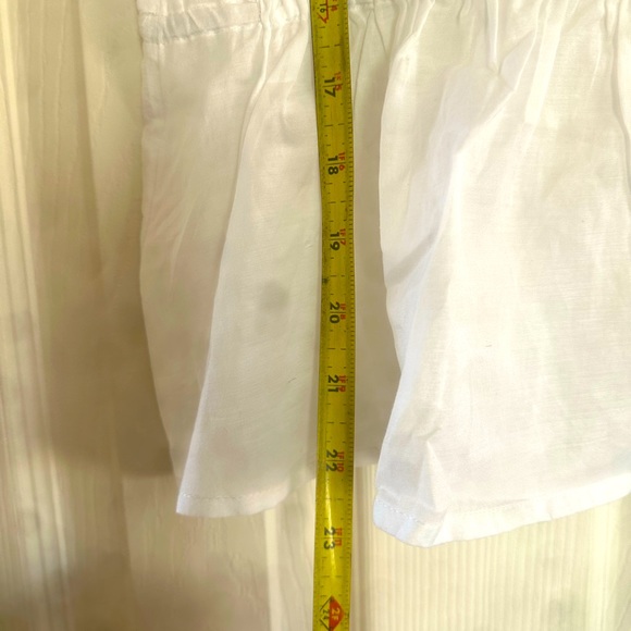 J Crew cotton Peplum Tank sz M - Picture 4 of 6